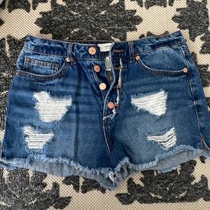 Forever 21 denim shorts